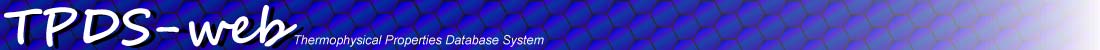 Thermophysical Property Database System
        